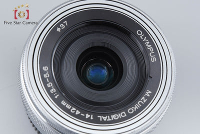 [Used] OLYMPUS Olympus M.ZUIKO DIGITAL ED 14-42mm f/3.5-5.6 EZ Silver