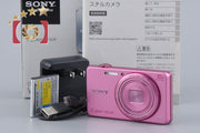 [Used] SONY Sony Cyber-shot DSC-WX200 Pink Digital Still Camera with Original Box