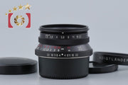 [Used] Voigtlander COLOR-SKOPAR 35mm f/2.5 MC Black L39 Leica Screw Mount