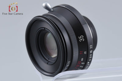 [Used] Voigtlander COLOR-SKOPAR 35mm f/2.5 MC Black L39 Leica Screw Mount