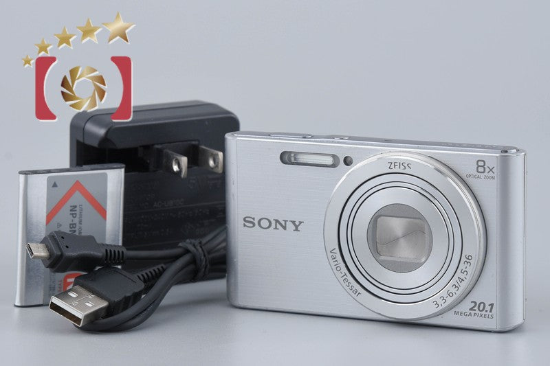 [Used] SONY Cyber-Shot DSC-W830 Silver Compact Digital Camera