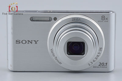 【中古】SONY ソニー Cyber-Shot DSC-W830 シルバー コンパクトデジタルカメラ