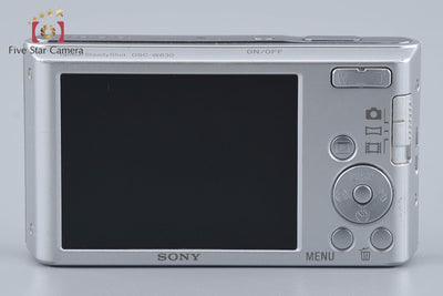 【中古】SONY ソニー Cyber-Shot DSC-W830 シルバー コンパクトデジタルカメラ