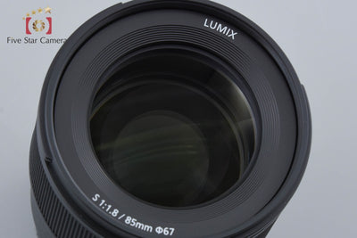 【中古】Panasonic パナソニック LUMIX S 85mm f/1.8 S-S85 ライカLマウント