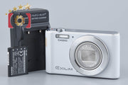 [Used] Casio EXILIM EX-ZS190 White Compact Digital Camera