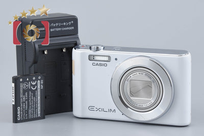 [Used] Casio EXILIM EX-ZS190 White Compact Digital Camera