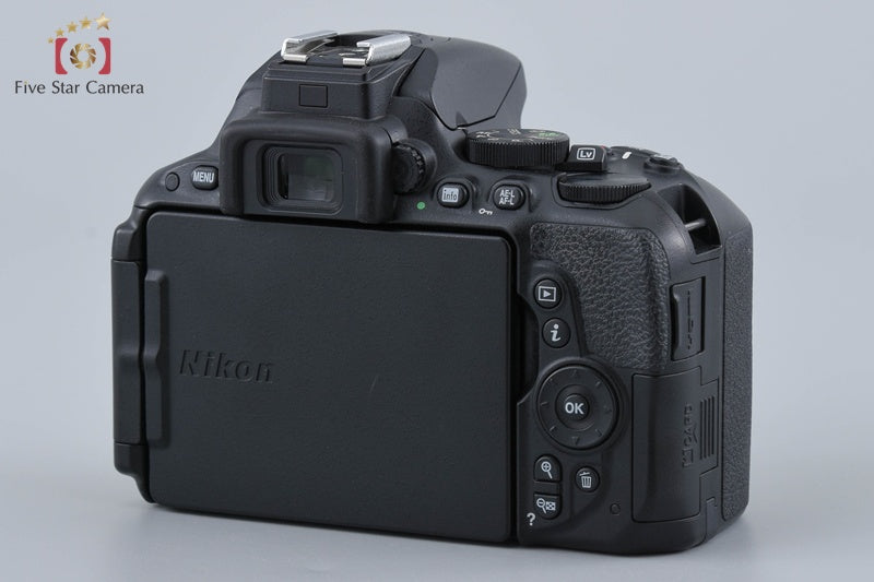 【中古】Nikon ニコン D5500 ブラック 18-55mm VR II レンズキット 元箱付き - 2枚目