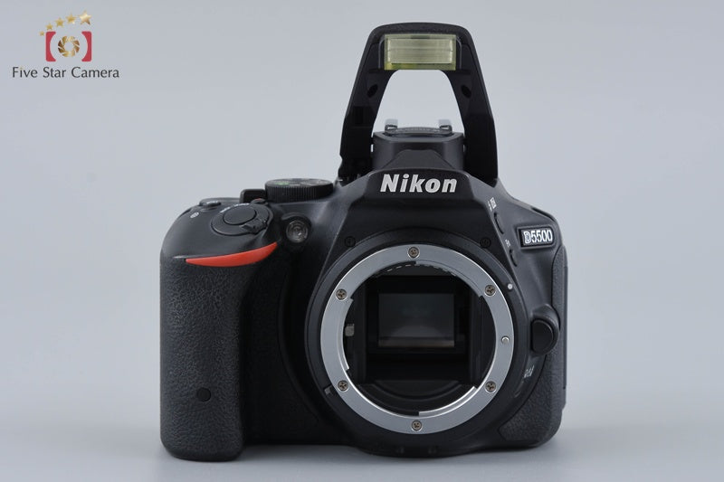 【中古】Nikon ニコン D5500 ブラック 18-55mm VR II レンズキット 元箱付き - 3枚目