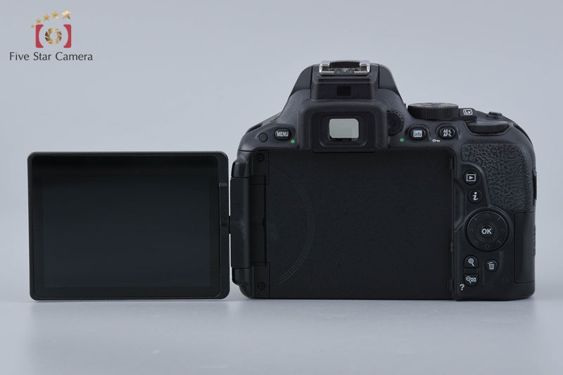 【中古】Nikon ニコン D5500 ブラック 18-55mm VR II レンズキット 元箱付き - 4枚目