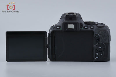 【中古】Nikon ニコン D5500 ブラック 18-55mm VR II レンズキット 元箱付き - 4枚目