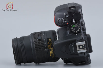 【中古】Nikon ニコン D5500 ブラック 18-55mm VR II レンズキット 元箱付き - 7枚目