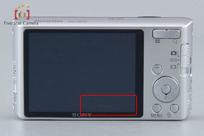 [Used] SONY Cyber-Shot DSC-W610 Silver Digital Still Camera with Original Box