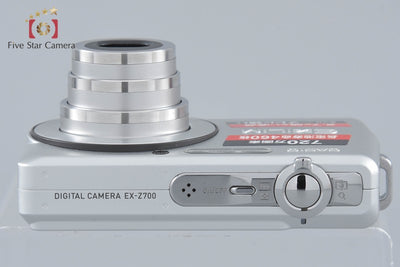 [Used] Casio EXILIM EX-Z700 Silver Compact Digital Camera