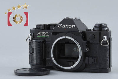 【中古】Canon キヤノン AE-1 PROGRAM ブラック フィルム一眼レフカメラ
