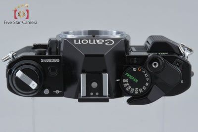 【中古】Canon キヤノン AE-1 PROGRAM ブラック フィルム一眼レフカメラ