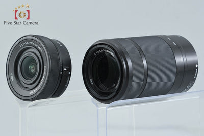 [Used] SONY Sony α VLOGCAM ZV-E10 II Double Zoom Lens Kit Black with Original Box
