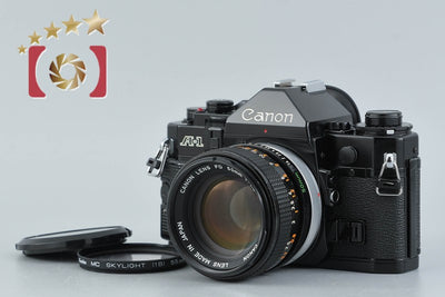 [Used] Canon A-1 Black + FD 50mm f/1.4 S.S.C.