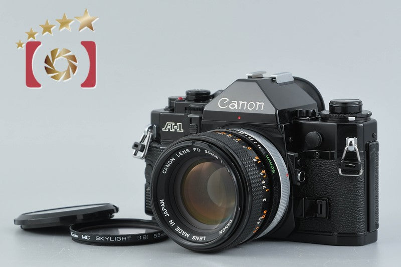 [Used] Canon A-1 Black + FD 50mm f/1.4 S.S.C.