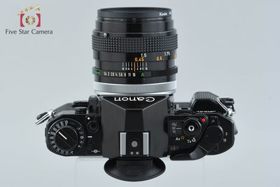 [Used] Canon A-1 Black + FD 50mm f/1.4 S.S.C.