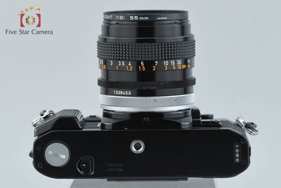 [Used] Canon A-1 Black + FD 50mm f/1.4 S.S.C.