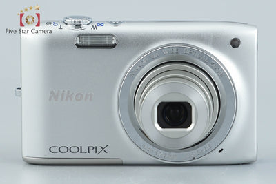 【中古】Nikon ニコン COOLPIX S2700 シルバー コンパクトデジタルカメラ