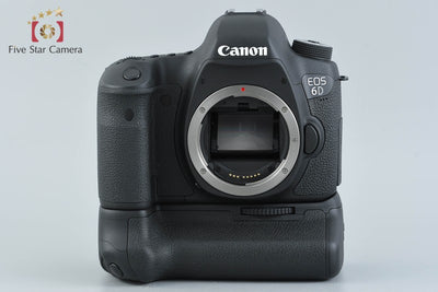 [Used] Canon EOS 6D + BG-E13 Battery Grip, Low Shutter Count