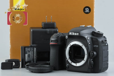 [Used] Nikon D7500 Digital SLR Camera with Original Box