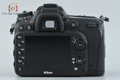 [Used] Nikon D7200 Digital SLR Camera with Original Box