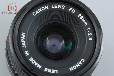 【中古】Canon キヤノン New FD 28mm f/2.8