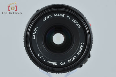 【中古】Canon キヤノン New FD 28mm f/2.8