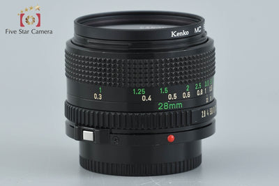 【中古】Canon キヤノン New FD 28mm f/2.8