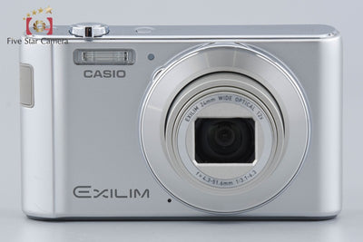 [Used] CASIO Casio EXILIM EX-ZS240 Silver Compact Digital Camera with Original Box