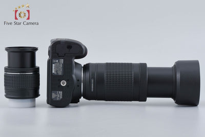[Used] Nikon D3400 Black Double Zoom Kit