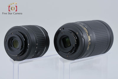 [Used] Nikon D3400 Black Double Zoom Kit
