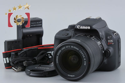 [Used] Canon EOS Kiss X7 EF-S 18-55mm IS STM Lens Kit Black, Low Shutter Count