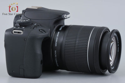 [Used] Canon EOS Kiss X7 EF-S 18-55mm IS STM Lens Kit Black, Low Shutter Count