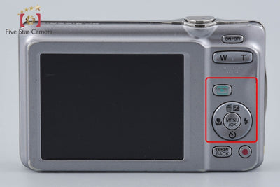 [Used] FUJIFILM FinePix JX550 Silver Compact Digital Camera