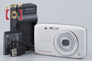 [Used] Panasonic LUMIX DMC-S2 White Compact Digital Camera