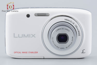 [Used] Panasonic LUMIX DMC-S2 White Compact Digital Camera