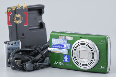 [Used] OLYMPUS Olympus μ830 British Green Compact Digital Camera