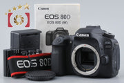 【中古】Canon キヤノン EOS 80D デジタル一眼レフカメラ