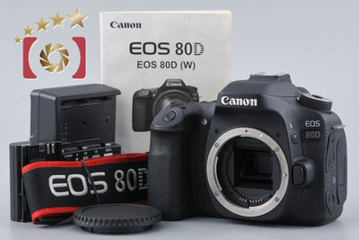 【中古】Canon キヤノン EOS 80D デジタル一眼レフカメラ