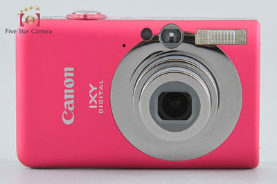 [Used] Canon IXY Digital 110 IS Red Compact Digital Camera with Original Box