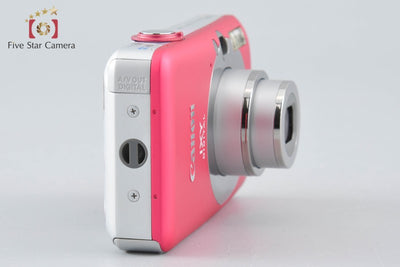 [Used] Canon IXY Digital 110 IS Red Compact Digital Camera with Original Box