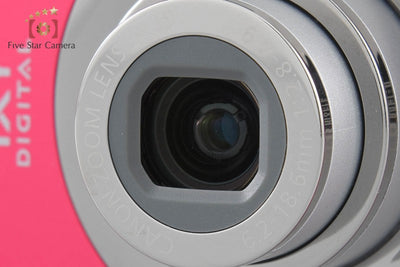 [Used] Canon IXY Digital 110 IS Red Compact Digital Camera with Original Box