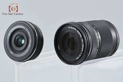 【中古】OLYMPUS オリンパス PEN E-P7 EZ ダブルズームキット シルバー シャッター回数僅少 元箱付き