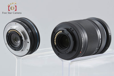 【中古】OLYMPUS オリンパス PEN E-P7 EZ ダブルズームキット シルバー シャッター回数僅少 元箱付き
