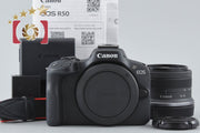 [Used] Canon EOS R50 RF-S 18-45 IS STM Lens Kit Black - Low Shutter Count