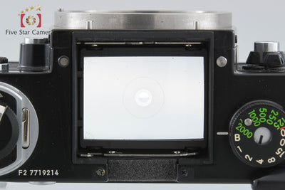 【中古】Nikon ニコン F2 フォトミック A ブラック フィルム一眼レフカメラ