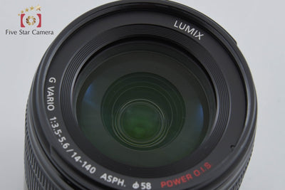 [Used] Panasonic LUMIX G VARIO 14-140mm f/3.5-5.6 ASPH. POWER O.I.S. H-FS14140 Black